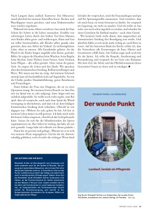 Vorschauseite 2: «Ihre Arbeit ist wichtig, das habe ich erst jetzt gemerkt»