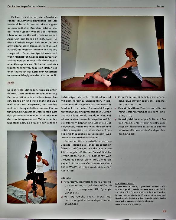 Vorschauseite 4: Tool und Skill im Yoga-Unterricht