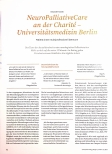 Vorschauseite 1: NeuroPalliativeCare an der Charité - Universitätsmedizin Berlin Patientinnen multiprofessionell betreuen