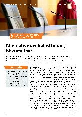 Vorschauseite 1: Alternative der Selbsttötung ist zumutbar