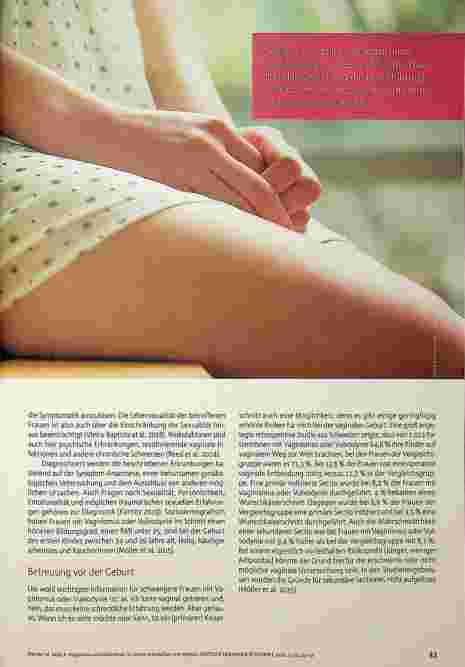 Vorschauseite 2: Vaginismus und Vulvodynie So wenig untersuchen wie möglich