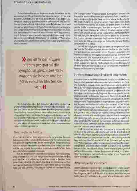 Vorschauseite 3: Vaginismus und Vulvodynie So wenig untersuchen wie möglich