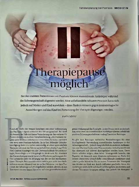 Vorschauseite 1: Therapiepause möglich