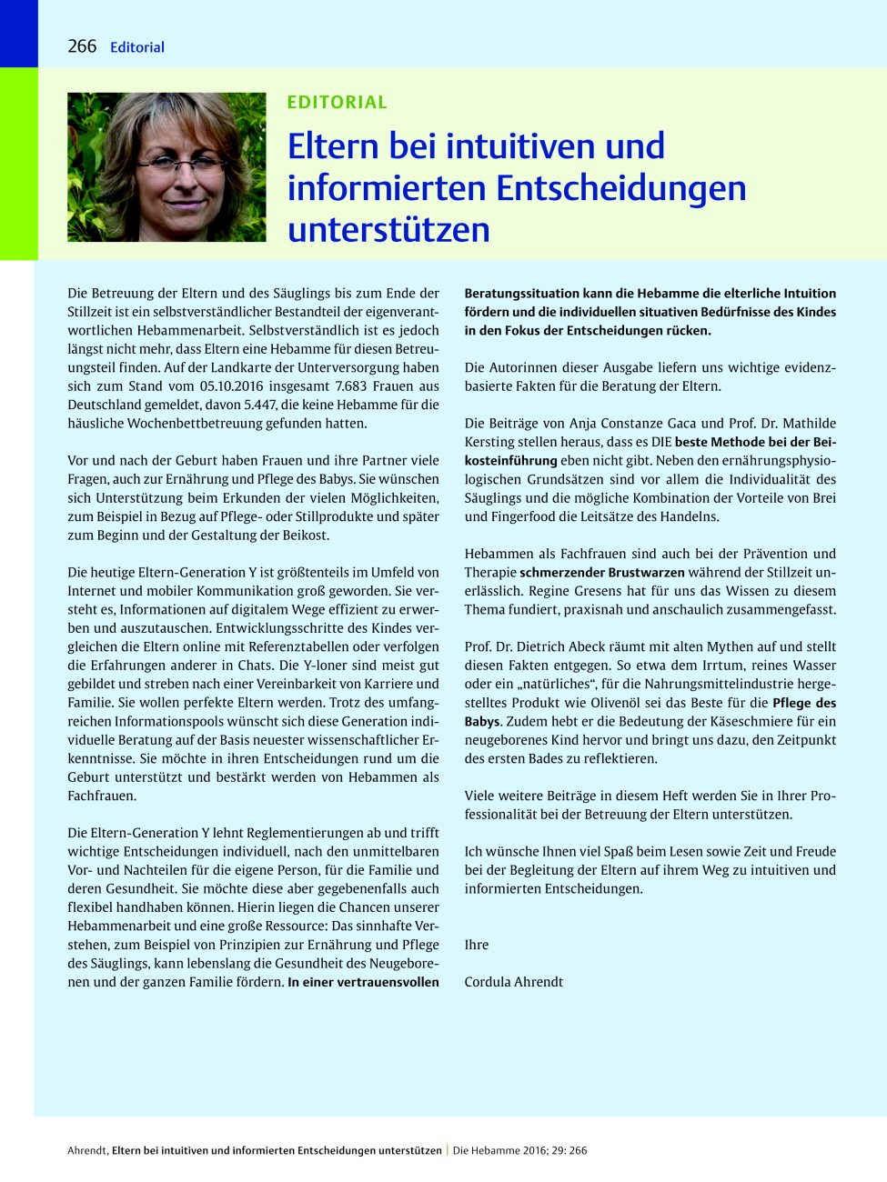 Vorschauseite 1: Eltern bei intuitiven und informierten Entscheidungen unterstützen