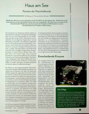 Vorschauseite 1: Haus am See Pioniere der Naturheilkunde