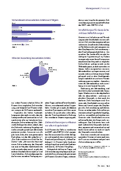 Vorschauseite 2: Zielvereinbarungen Variable Vergütung nach (un)klarer Vorgabe