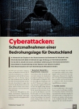Vorschauseite 1: Cyberattacken: Schutzmaßnahmen einer Bedrohungslage für Deutschland