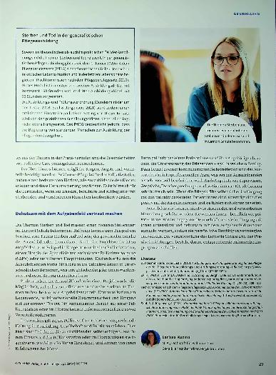 Vorschauseite 2: Einfühlsam auf Sterben und Tod vorbereiten: Palliative Care und Hospizarbeit in der Pflegeausbildung