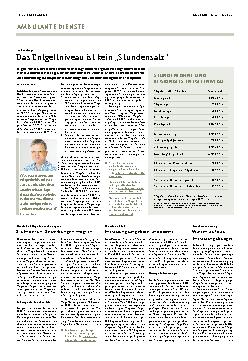Vorschauseite 1: Das Entgeltniveau ist kein „Stundensatz“.