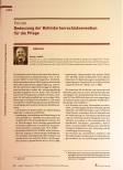 Vorschauseite 1: Bedeutung der Behindertenrechtskonvention für die Pflege