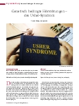 Vorschauseite 1: Genetisch bedingte Hörstörungen – das Usher-Syndrom
