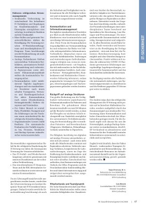 Vorschauseite 2: Stresstest für das IT-Ausfallmanagement Lessons learned aus einer mehrtägigen IT-Krise in einer psychiatrischen Komplexeinrichtung