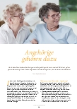 Vorschauseite 1: Angehörige gehören dazu.