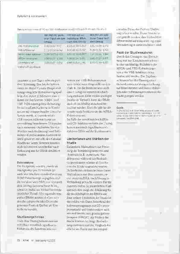 Vorschauseite 2: Einzelzimmer im Krankenhaus - wirksame Infektionsprävention?