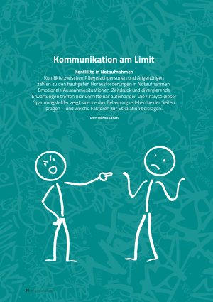 Vorschauseite 1: Kommunikation am Limit