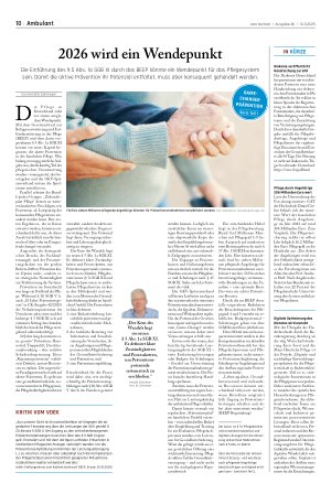 Vorschauseite 1: 2026 wird ein Wendepunkt