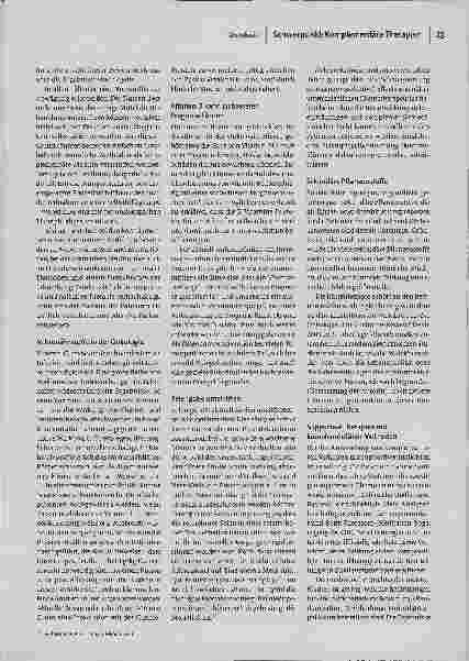 Vorschauseite 2: Autonomie fördern: Komplementäre Methoden für Krebspatienten