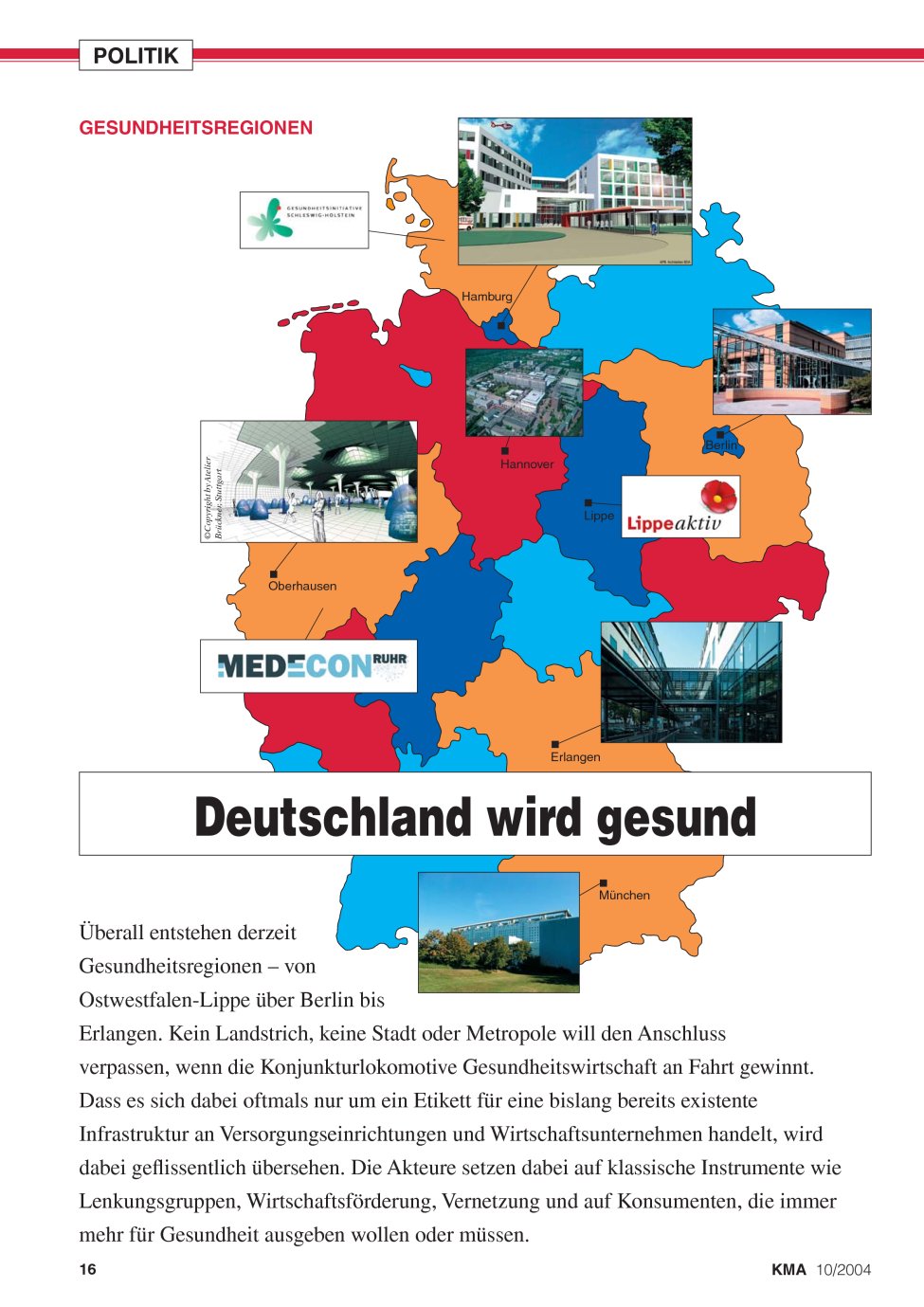 Vorschauseite 1: Deutschland wird gesund