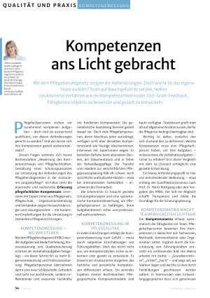Vorschauseite 1: Kompetenzen ans Licht gebracht