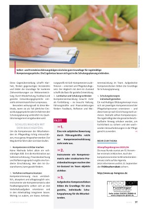 Vorschauseite 4: Kompetenzen ans Licht gebracht
