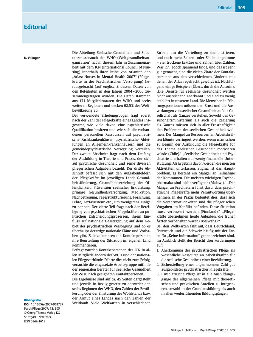 Vorschauseite 1: Editorial
