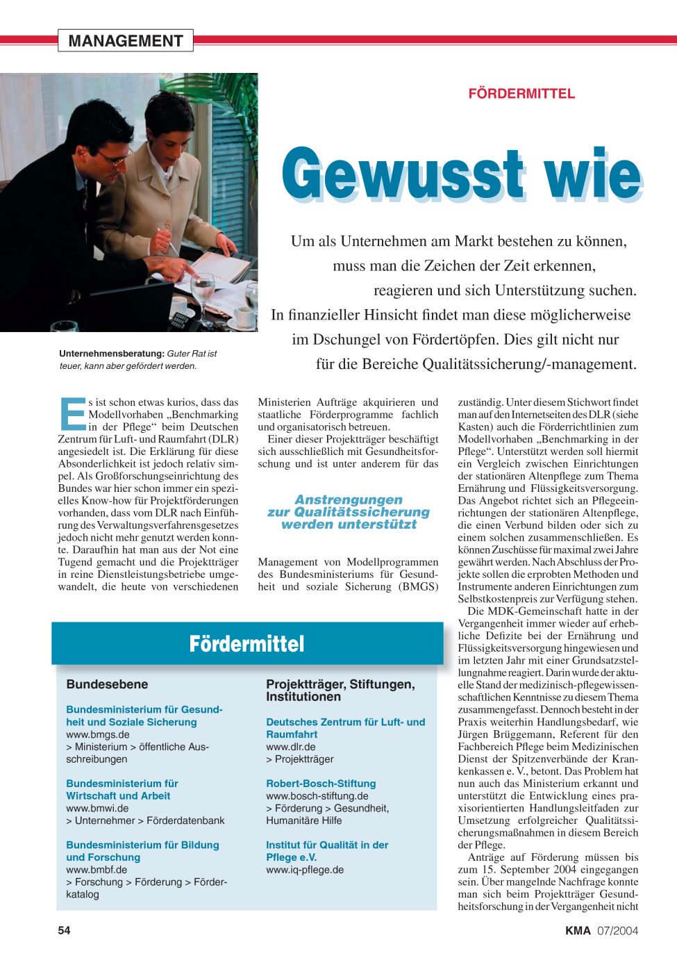 Vorschauseite 1: Gewusst wie