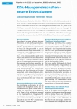 Vorschauseite 1: KDA-Hausgemeinschaften - neuere Entwicklungen: Die Sichtbarkeit der helfenden Person