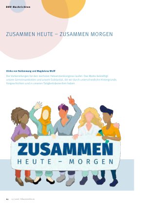 Vorschauseite 1: Zusammen Heute-Zusammen Morgen