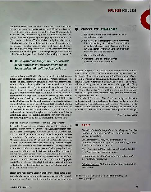 Vorschauseite 2: Das kann hinter Bauchschmerzen stecken.