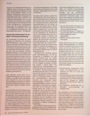 Vorschauseite 2: Herausforderungen und Chancen für bedarfsgerechte Unterstützungsstrukturen