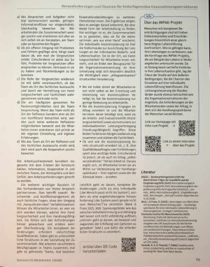 Vorschauseite 3: Herausforderungen und Chancen für bedarfsgerechte Unterstützungsstrukturen