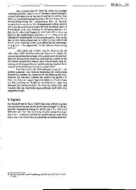 Vorschauseite 4: Die Aufrechnung nach § 9 PrüfvV a. F. - zugleich eine Anmerkung zuBSG, 30. 7. 2019, Bl KR31/18R