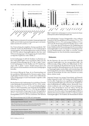 Vorschauseite 5: Andere Staatsangehörigkeit – andere Patienten? Ein Vergleich der Neuanordnungen nach § 63 StGB