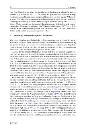 Vorschauseite 6: Medienkompetenz als Lehrinhalt an Volkshochschulen Veränderungen in Folge der Covid-19-Pandemie