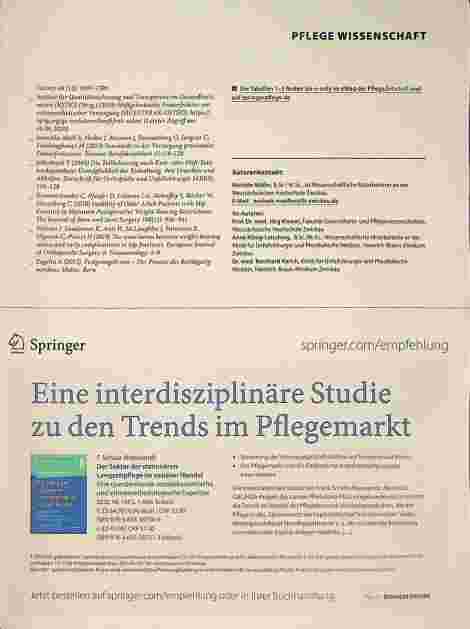 Vorschauseite 4: Mobilität von geriatrischen Patienten fördern