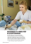 Vorschauseite 1: Mehrheit arbeitet klientennah.