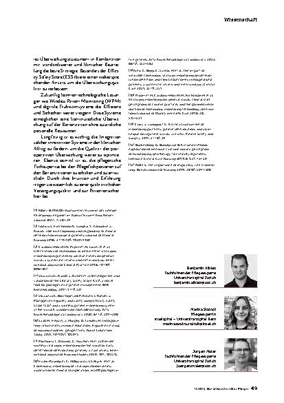 Vorschauseite 4: Evidenzbasierte postoperative Überwachung