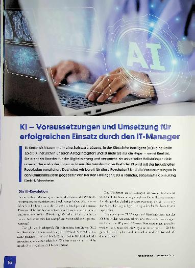 Vorschauseite 1: OK - Voraussetzungen und Umsetzung für erfolgreichen Einsatz durch den IT-Manager