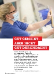 Vorschauseite 1: GUT GEMEINT, ABER NICHT GUT DURCHDACHT