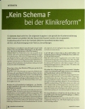 Vorschauseite 1: Kein Schema F bei der Klinikreform
