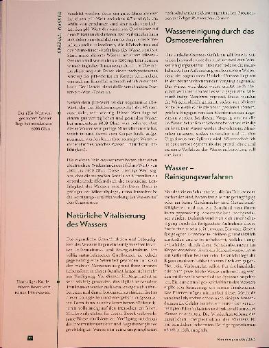Vorschauseite 3: Lebenselement Wasser Strukturen, Reinigung und Vitalisierung