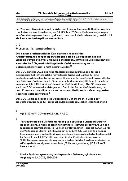 Vorschauseite 3: Normen und Vorschriften der Katholischen Kirche in den Jahren 2023 und 2024 mit arbeitsrechtlicher Relevanz