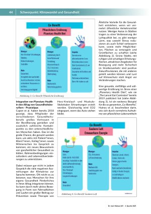 Vorschauseite 3: Health for Future Planetare Gesundheit als integraler Bestandteil des Gesundheitsbegriffs