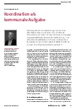 Vorschauseite 1: Koordination als kommunale Aufgabe