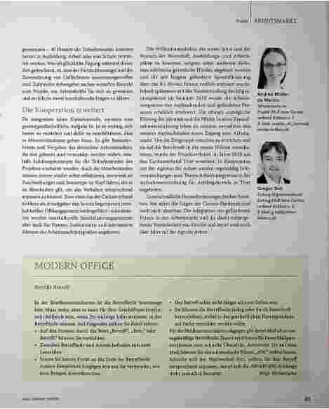 Vorschauseite 3: Das Zauberwort heißt Kooperation.