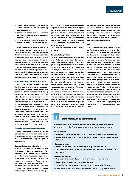 Vorschauseite 3: 7-Rollen-Modell der Kommunikation Schweizer Taschenmesser für Sicherheitsbeauftragte