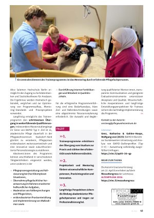 Vorschauseite 4: Traineeprogramm erleichtert Einstieg