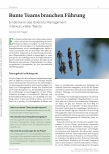 Vorschauseite 1: Bunte Teams brauchen Führung: Einblicke in das Diversity Management interkultureller Teams