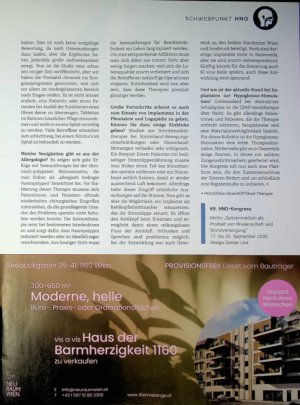 Vorschauseite 2: HNO Kongress 2025 " Einige Highlights"