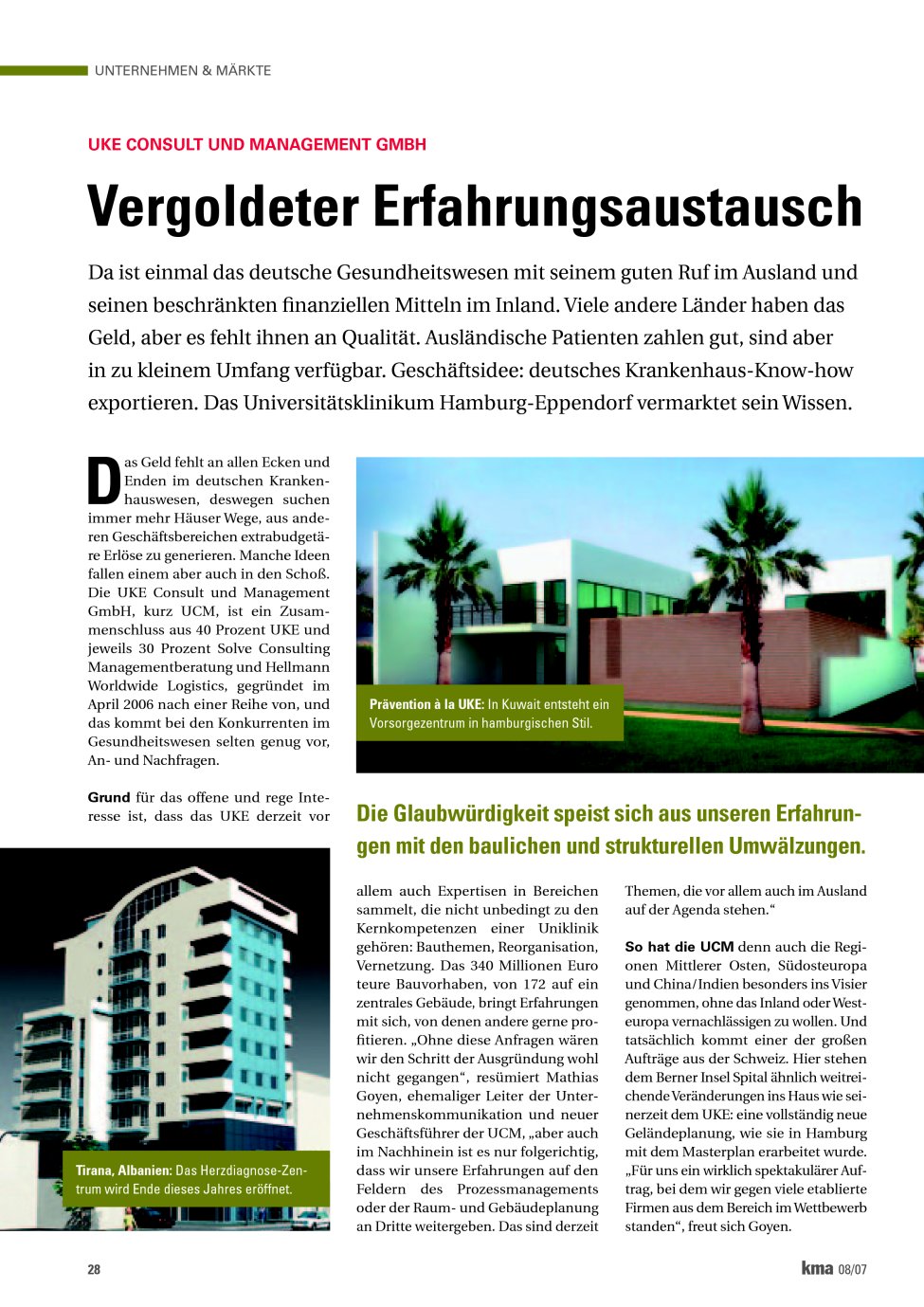 Vorschauseite 1: Vergoldeter Erfahrungsaustausch